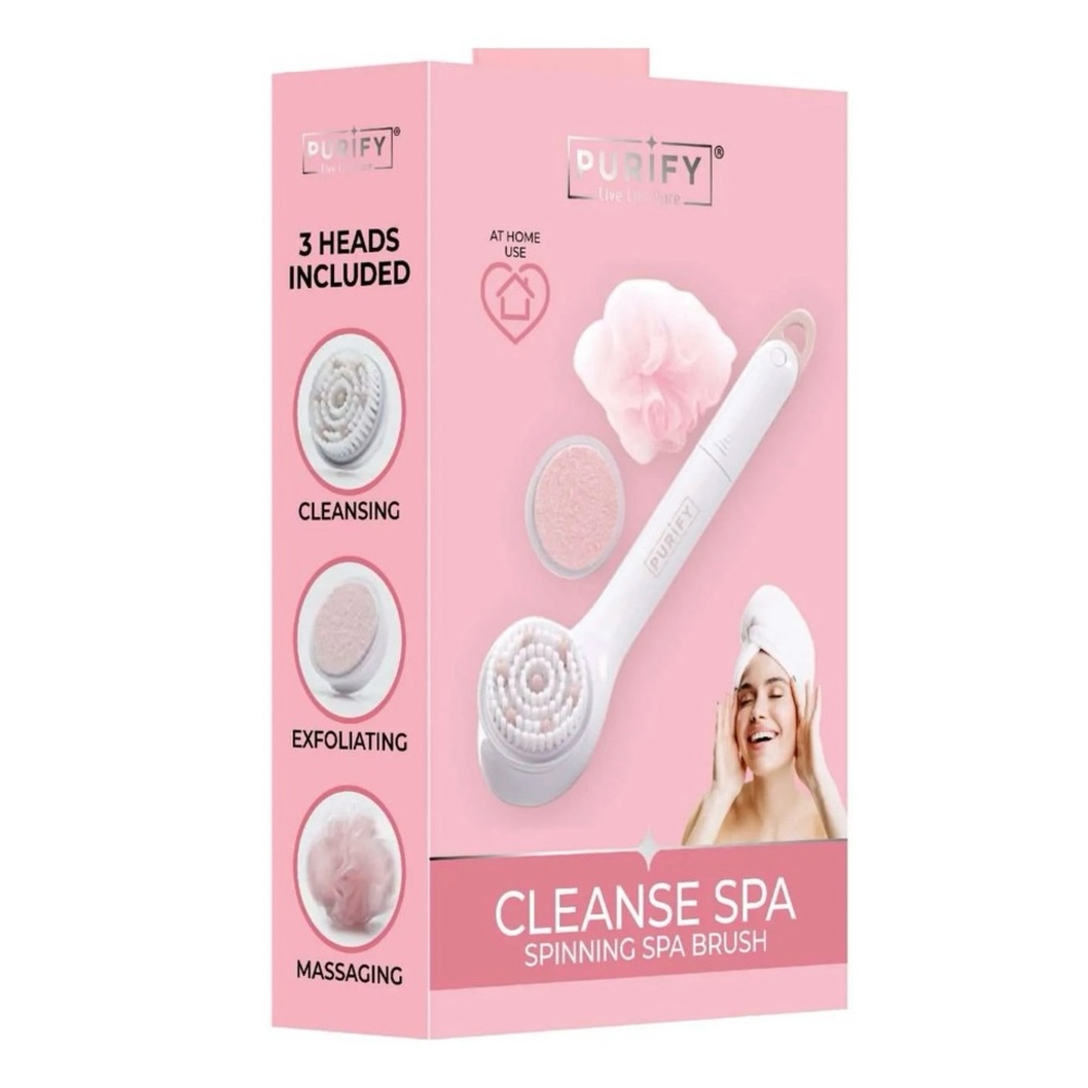 PURIFY CLEANSE SPA SPINNING SPA BRUSH NEW